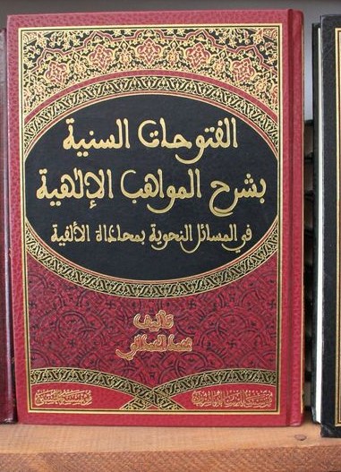  الفتوحات السنية بشرح المواهب الإلهية في مسائل النحوية بمحاذاة الألفية